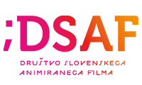 Logo: DSAF - Društvo slovenskega animiranega filma
